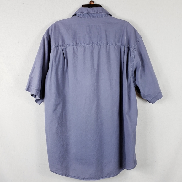 Caribou Creek Short Sleeve Button Down Shirt Bundle 100% Cotton - Picture 3 of 15